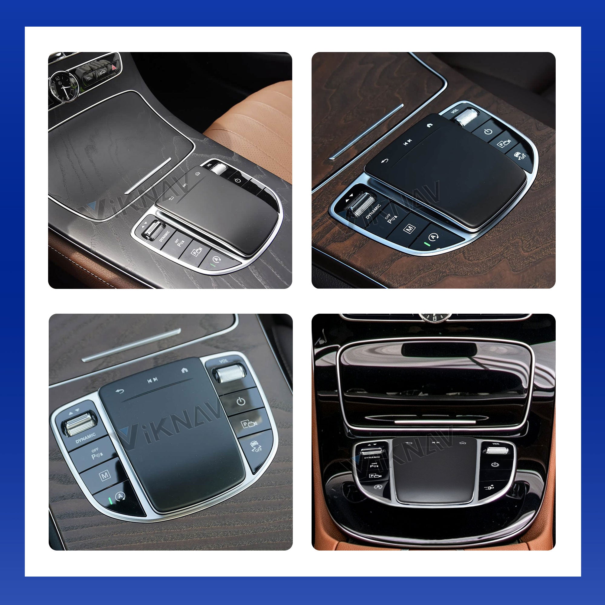 Touchpad Control Panel Mouse For Mercedes Benz C-Class 2015-2018 E-Class 2016-2018 GLC 2016-2019 Handwriting Car Center Console（3Gen）