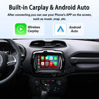 Viknav Linux System Wireless Carplay Android Auto Decoder Box for Jeep Renegade Upgrade Interface Autolink Airplay Decoding Box