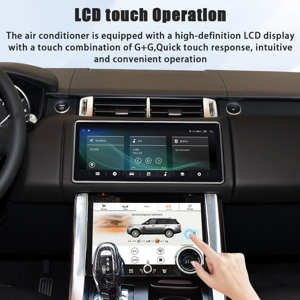 Viknav 10.4 Inch AC Panel Touch Screen For Land Rover Range Rover Sport L494 2013-2017 Digital Display Air Conditioning Switch Climate Control Dashboard