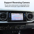 Viknav Linux Interface Decoder Box for Toyota Tacoma 2014-2019 Wireless CarPlay Android Auto GPS Navigation Original Car Radio Screen