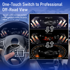 Viknav 12.3 inch Digital Gauge Cluster for BMW 3series 3seriesGT 4series 2013-2019 LCD Car Digital Speedometer Dashboard Panel