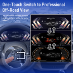 Viknav 12.3 inch Digital Gauge Cluster for BMW X5 E70 2007-2013 LCD Car Digital Speedometer Dashboard Panel