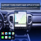 VIKNAV 15.6 Inch Android Car Radio For Nissan Titan 2016-2019 Auto Stereo Infotainment System Screen Upgrade (128GB)