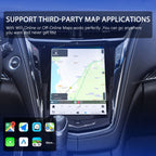 VIKNAV 10.4 Inch Android Car Radio For Cadillac ATS CTS SRX Escalade 2013-2018 Auto Stereo Infotainment System Screen Upgrade (128GB)