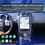 VIKNAV 12.1 Inch Android Car Radio for Nissan 350Z 2003-2007 Auto Stereo Screen Upgrade Wireless Carplay GPS Navigation Multimedia Player LHD and RHD Head Unit