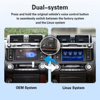 VIKNAV Wireless CarPlay Android Auto Decoder Linux Interface Box Upgrade for Toyota Prado 2014-2021