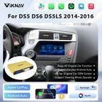 Viknav Linux System Wireless Carplay Android Auto Decoder Box For DS5LS DS5 DS6 2014-2016 GPS Navigation Original Car Radio Screen
