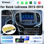 Viknav Linux System Decoder Box For Buick LaCrosse 2013-2016 OEM Harman System Upgrade Interface Wireless Carplay Android Auto Decoder Box Autolink Airplay