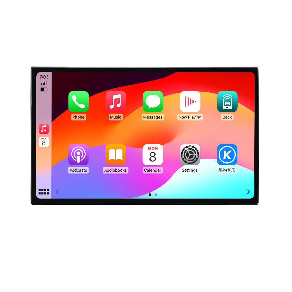 VIKNAV 13.3 Inch Android Car Radio AC panel For Land Rover Range Rover Defender 2018-2024 Auto Stereo Screen Upgrade Wireless Carplay GPS Navigation Multimedia Player