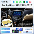Viknav Linux System Decoder Box For Cadillac XTS 2013-2017 OEM Harman System Upgrade Interface Wireless Carplay Android Auto Decoder Box Autolink Airplay