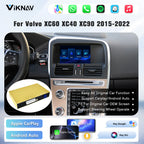 Linux Interface Box for Volvo XC40 XC60 XC90 2015-2022 Wireless CarPlay Android Auto Only Support Original Car Radio Screen