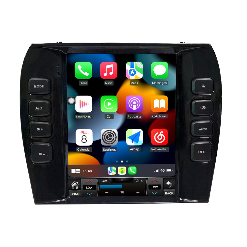 VIKNAV 9.7 Inch Android Car Radio For Jaguar X-TYPE 2004-2008 Auto Stereo Screen Upgrade Wireless Carplay GPS Navigation Multimedia Player