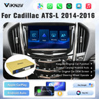 Viknav Linux System Decoder Box For Cadillac ATS-L 2014-2016 OEM Harman System Upgrade Interface Wireless Carplay Android Auto Decoder Box Autolink Airplay