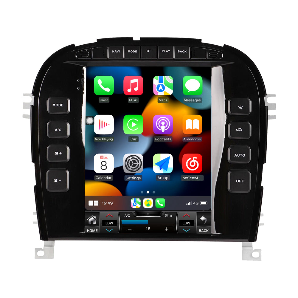 VIKNAV 9.7 Inch Android Car Radio For Jaguar S-TYPE 2004-2008 Auto Stereo Screen Upgrade Wireless Carplay GPS Navigation Multimedia Player