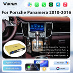 Viknav Linux System Wireless Carplay Android Auto Decoder Box for Porsche Panamera 2010-2016 PCM 3.1 Upgrade Interface Autolink Airplay Decoding Box