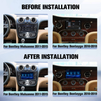 Viknav Linux System Decoder Box for Bentley Mulsanne Bentayga 2011-2019 Upgrade Interface Wireless Carplay Android Auto Decoding Box Autolink Airplay