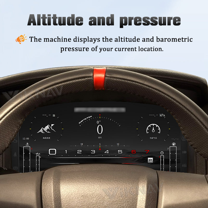 Viknav 14.4 Inch Car Radio Android and Digital Cluster Dashboard Panel Speedometer For Ford F150 Raptor 2015-2022 Stereo Wireless Carplay Android Auto Touch Screen GPS Navigation Multimedia Player