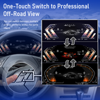 Viknav 12.3 inch Digital Gauge Cluster for BMW 7 Series E65 E66 2004-2008 LCD Car Digital Speedometer Dashboard Panel