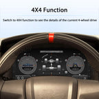 Viknav 14.4 Inch Car Radio Android and Digital Cluster Dashboard Panel Speedometer For Ford F150 2009-2012 Stereo Wireless Carplay Android Auto Touch Screen GPS Navigation Multimedia Player