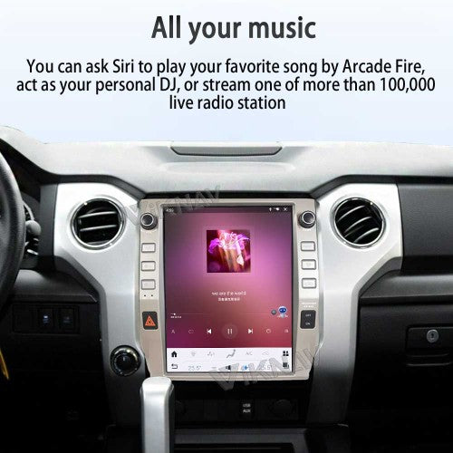 Viknav 13 inch Android Screen Car Radio For Toyota Tundra 2014-2020 Wireless Carplay Android Auto Multimedia player GPS Navigation Auto StereoTouch Screen