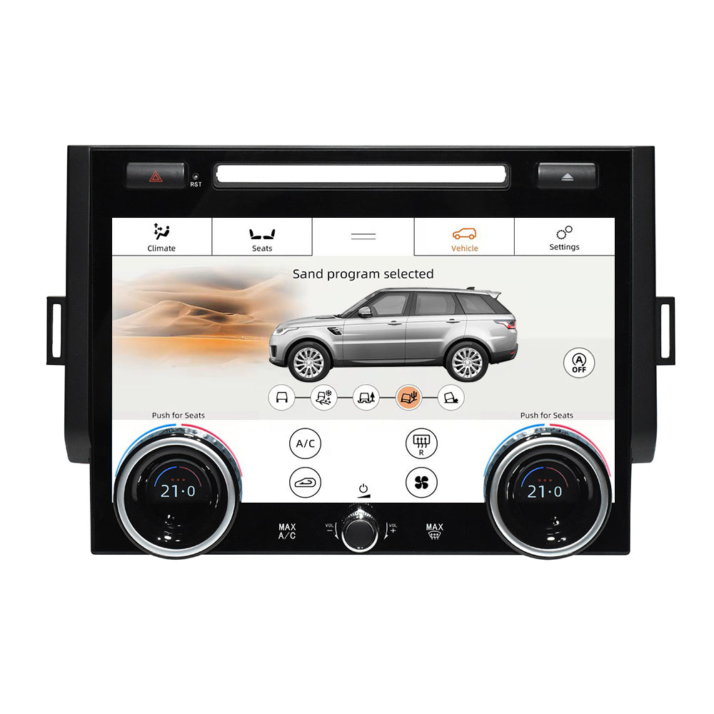 VIKNAV 13.3 Inch Android Car Radio and AC panel for Land Rover Range Rover Sport L494 2013-2017 Auto Stereo Screen Upgrade Wireless Carplay GPS Navigation Multimedia Player