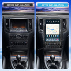 VIKNAV 13.6 Inch Android Car Radio for Infiniti G25 G37 G35 Q40 Q60 2007-2015 Auto Stereo Screen Upgrade Wireless Carplay GPS Navigation Multimedia Player Head Unit