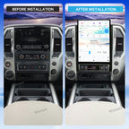 Viknav 15.6" Touch Screen Car Radio For Nissan Titan ( 2020 2021 2022 2023 2024 2025 ) Multimedia Player Android Auto GPS Navigation Wireless Carplay (128GB)