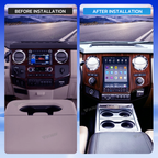 VIKNAV 12.1 Inch Android Car Radio for Ford F250 F350 2011-2016 Auto Stereo Screen Upgrade Wireless Carplay GPS Navigation Multimedia Player Head Unit