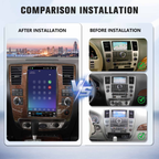 Viknav Android 9 inch Car Stereo For Infiniti QX56/Nissan Armada 2004-2010 Wireless CarPlay & Android Auto GPS Navigation Head Unit