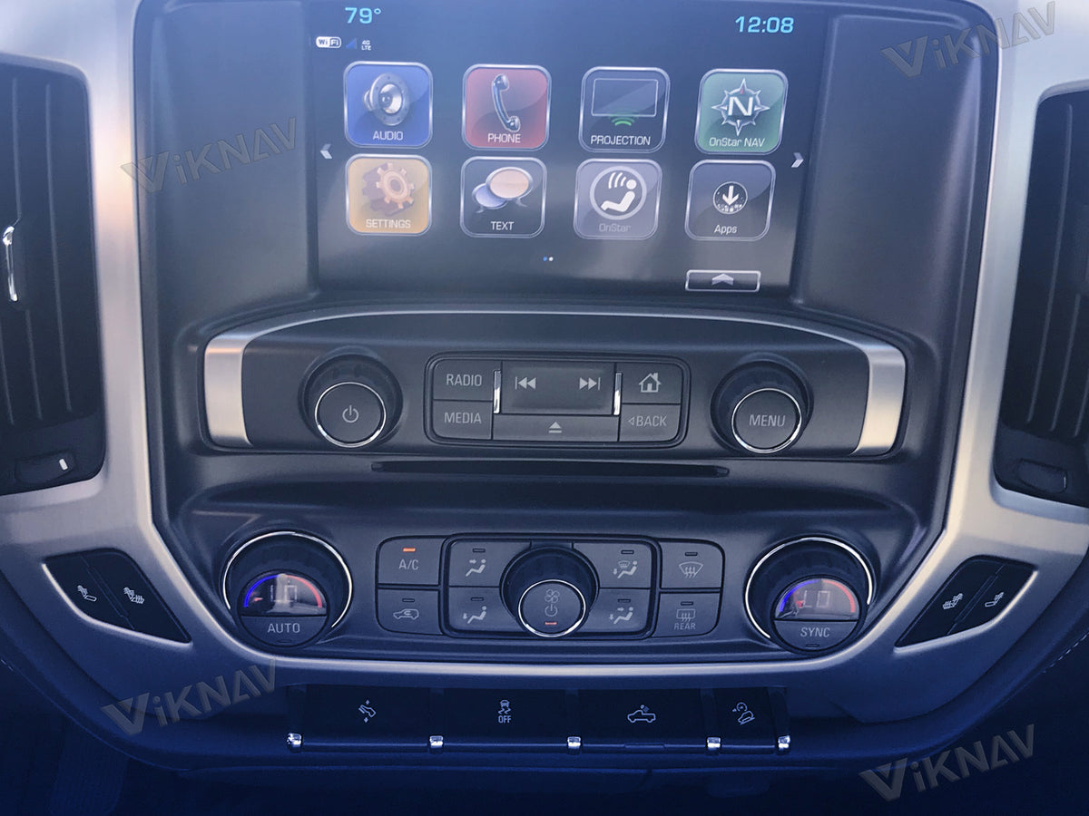 OEM air conditioning panel