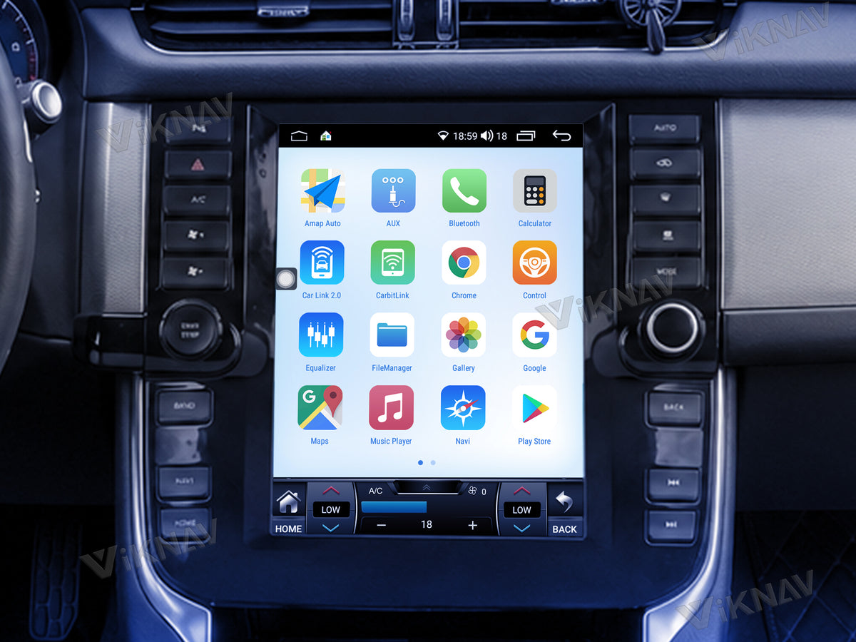 OEM air conditioning panel