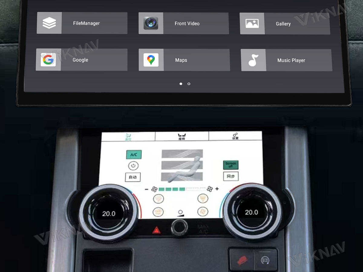 OEM air conditioning panel