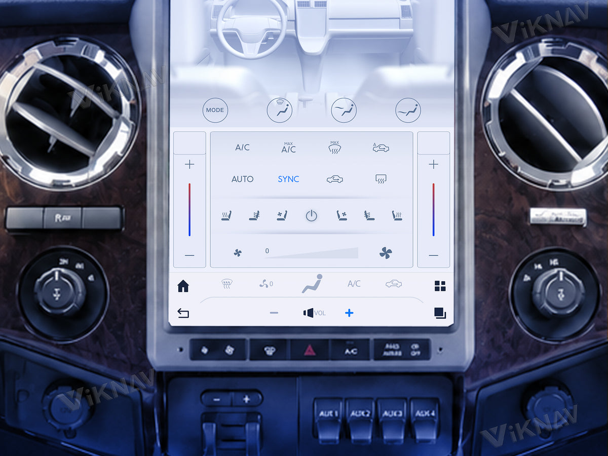 OEM air conditioning panel