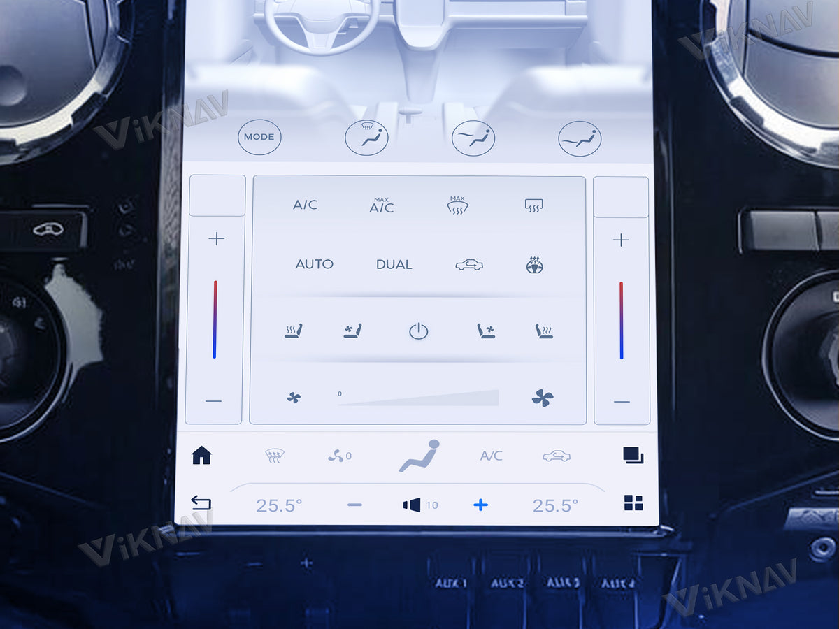 OEM air conditioning panel