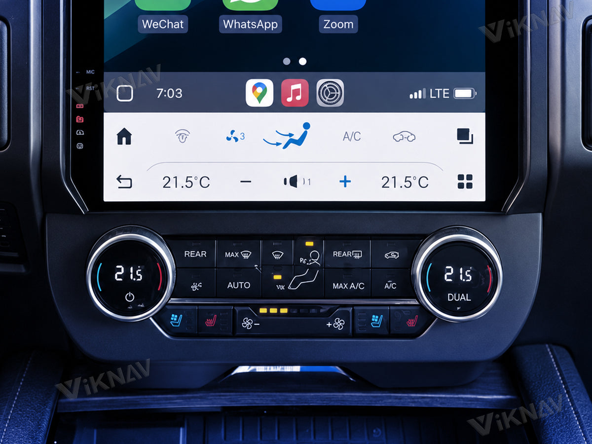 OEM air conditioning panel
