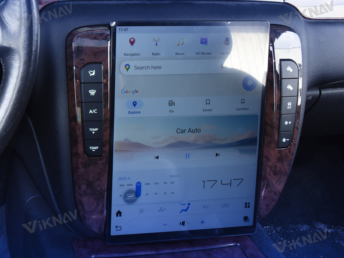 OEM air conditioning panel