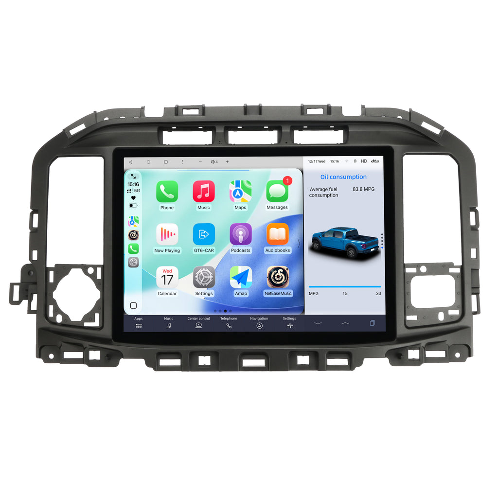 VIKNAV 12.7 Inch Android Car Radio For Ford F150 Raptor 2021-2026 Auto Stereo Screen Upgrade