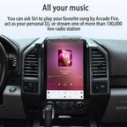 Viknav 14.4 Inch Car Radio Android and Digital Cluster Dashboard Panel Speedometer For Ford F150 Raptor 2015-2022 Stereo Wireless Carplay Android Auto Touch Screen GPS Navigation Multimedia Player