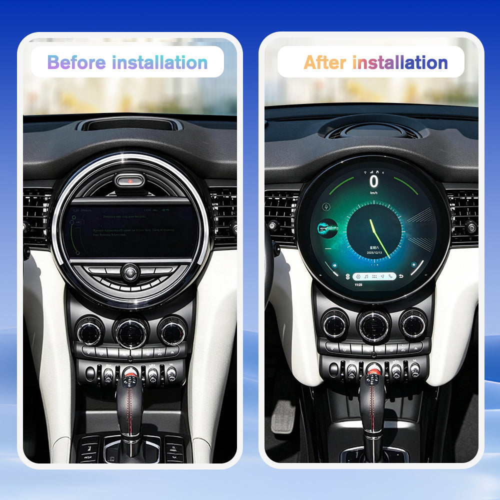 VIKNAV 11.7 Inch Car Radio for BMW MINI COOPER F54 F55 F56 F60 2014-2019 Android Auto Upgrade Stereo Screen Wireless Carplay GPS Navigation Multimedia Player