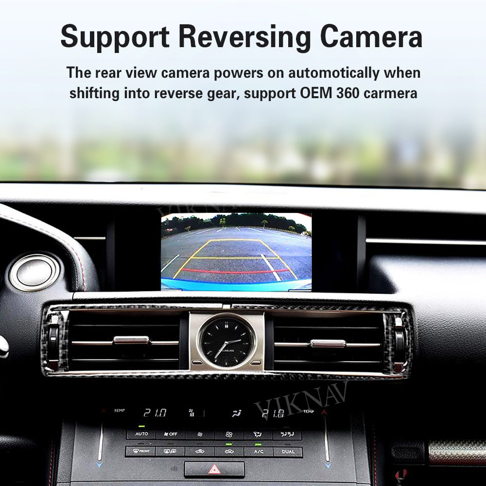 VIKNAV Wireless CarPlay Android Auto Decoder Linux Interface Box Upgrade for Lexus RC 2015–2020