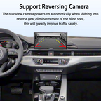 Viknav Linux System Decoder Box for AUDI A3 A4 A5 Q3 Q5 2019-2023 Upgrade Interface Wireless Carplay Android Auto Decoding Box Autolink Airplay