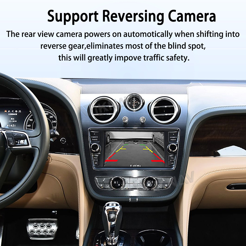 Viknav Linux System Decoder Box for Bentley Mulsanne Bentayga 2011-2019 Upgrade Interface Wireless Carplay Android Auto Decoding Box Autolink Airplay