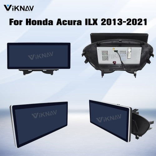 Viknav Android Car Stereo For Honda Acura TLX 2015-2020 Car Radio with 12.3-inch screen Wireless Carplay Android Auto GPS Navigation Multimedia Player