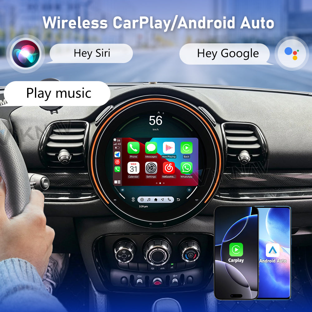 VIKNAV 11.7 Inch Car Radio for BMW Mini Cooper Countryman F60 2017-2023 Android Auto Upgrade Stereo Screen Wireless Carplay GPS Navigation Multimedia Player