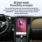 Viknav 13.6 Inch Car Radio For Infiniti FX35 2009-2013 Multimedia Player GPS Carplay 4G WIFI Head Unit Stereo Receiver