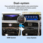 VIKNAV Wireless CarPlay Android Auto Decoder Linux Interface Box Upgrade for Lexus RX 2012–2022