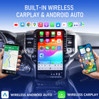 VIKNAV 12.3 Inch Android Car Radio For Dodge Ram 2019-2024 Auto Stereo Screen Upgrade