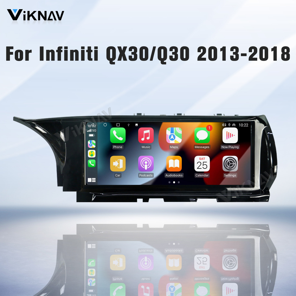 Viknav Android 10.25 inch Car Stereo For Infiniti QX30/Q30 2013-2018 Wireless CarPlay & Android Auto GPS Navigation Head Unit