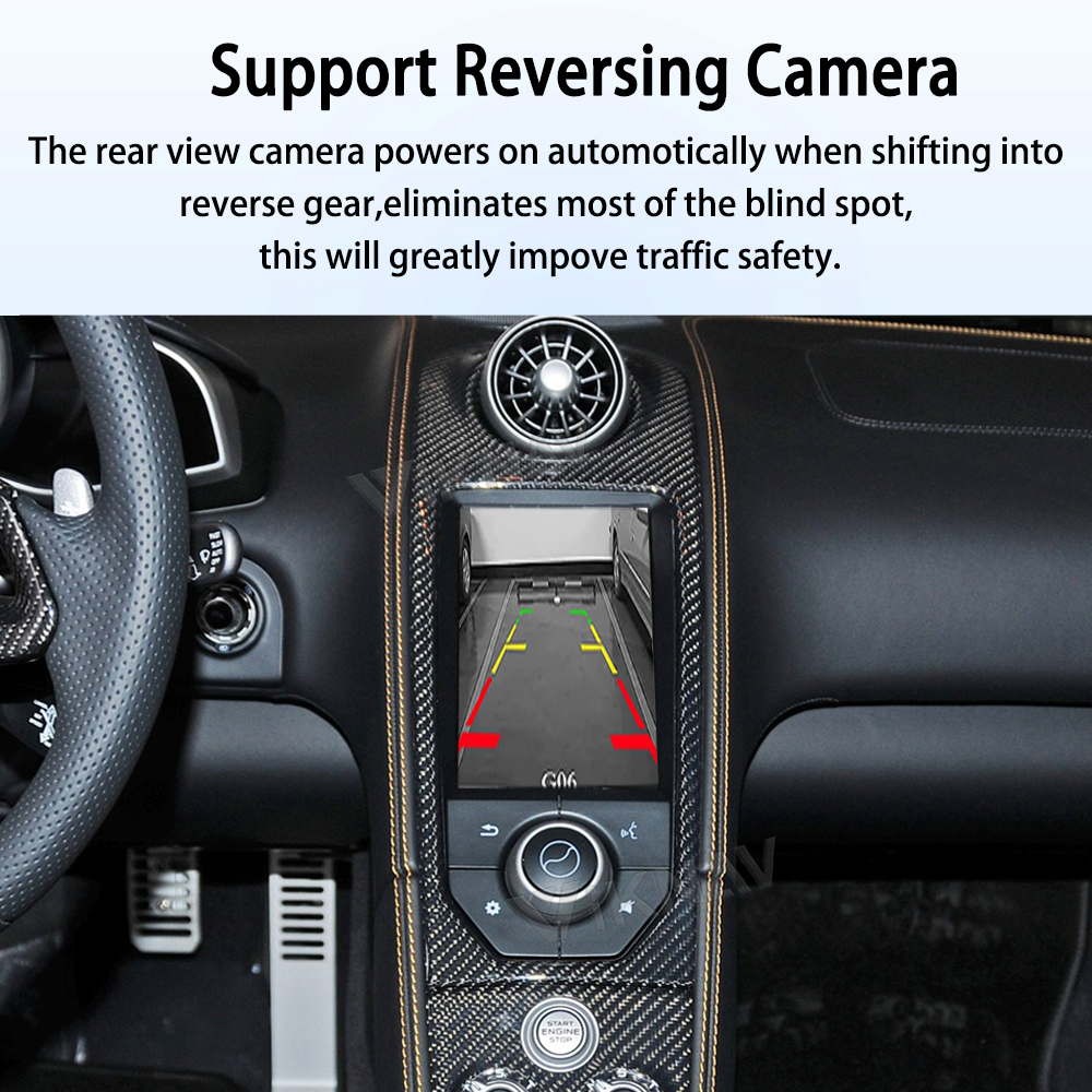 Viknav Linux System Decoder Box for MacLaren 12C 650S 625C 675LT 570S 540C 600LT Upgrade Interface Wireless Carplay Android Auto Decoding Box Autolink Airplay