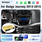 Viknav Linux System Decoder Box For Dodge Journey 2013-2018 OEM Harman System Upgrade Interface Wireless Carplay Android Auto Decoder Box Autolink Airplay